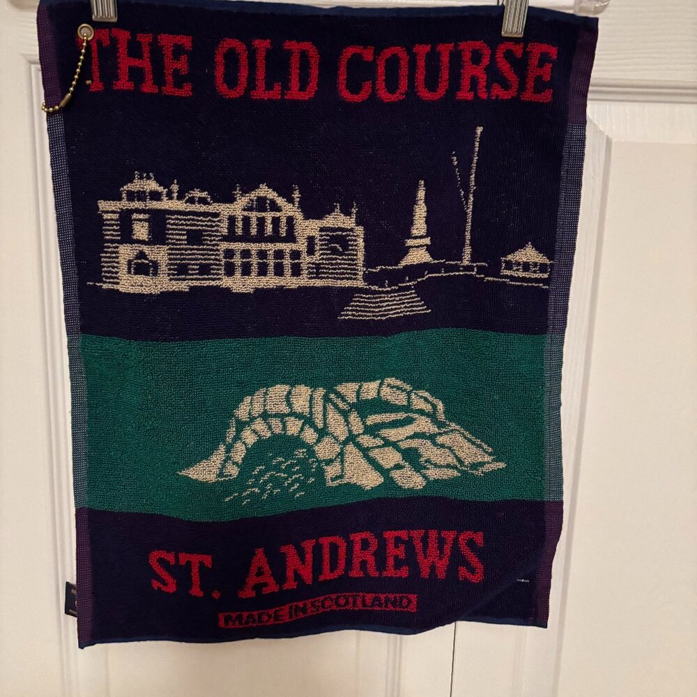 The Old Corse Golf Towel from St Andrews, Scotland